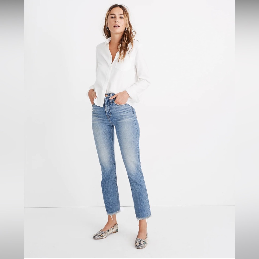 NWT Madewell Perfect Vintage Jeans | Tall | Ainsworth Wash